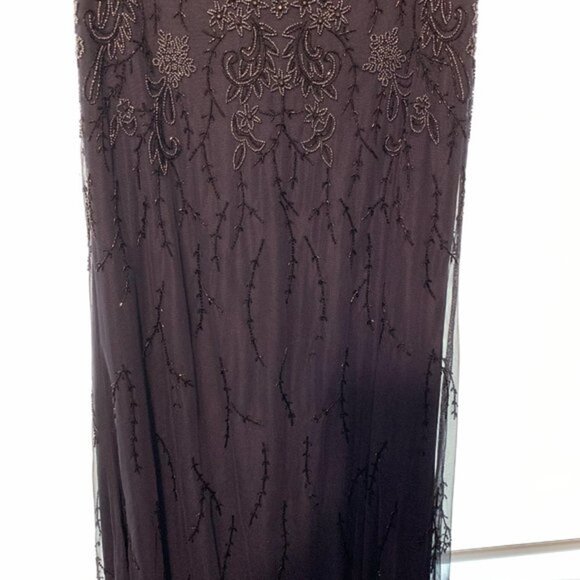 Adrianna  Papell Womens Soutache Long Dress - Picture 6 of 16